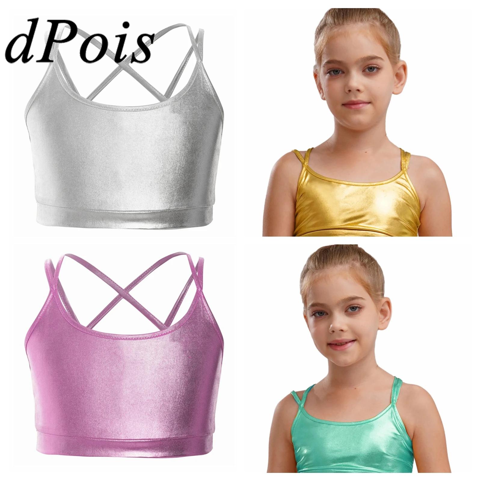 Kids Top for Girls Shiny Stree - Lace Trim Cami review and price