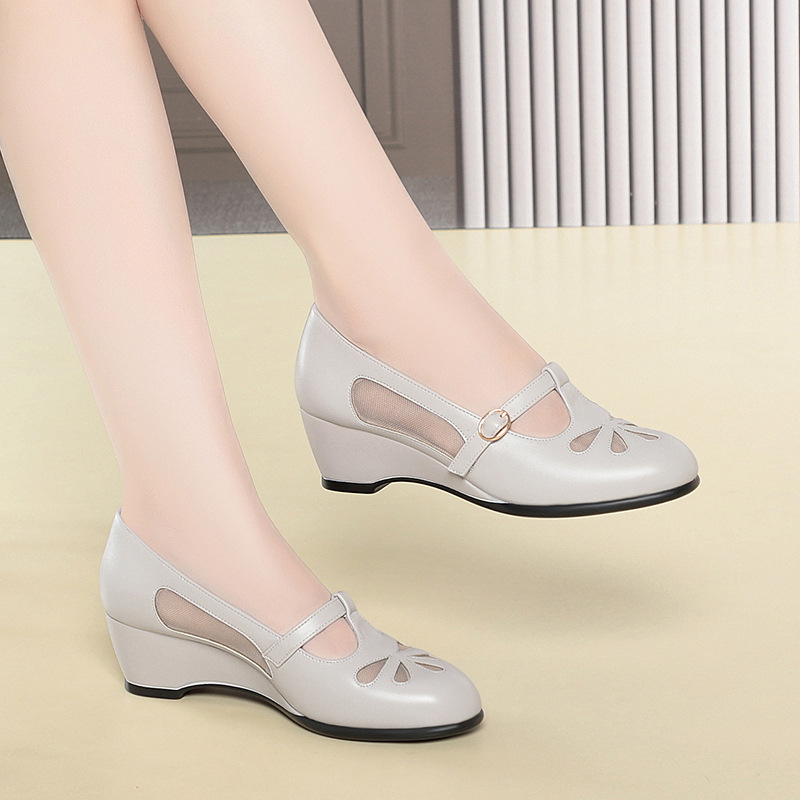 Middle Aged Women Summer Mesh  - Women'S Fashion Shoes review and price