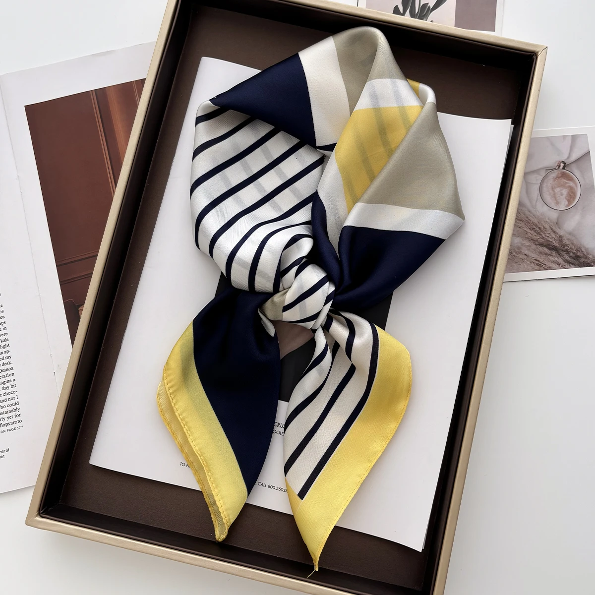 70cm Women's Soft Satin Square - Women Fashion Necktie review and price