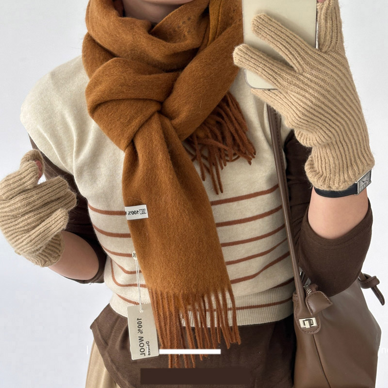Elegant Good Quality 100% Wool - Women'S Fashion Korea review and price