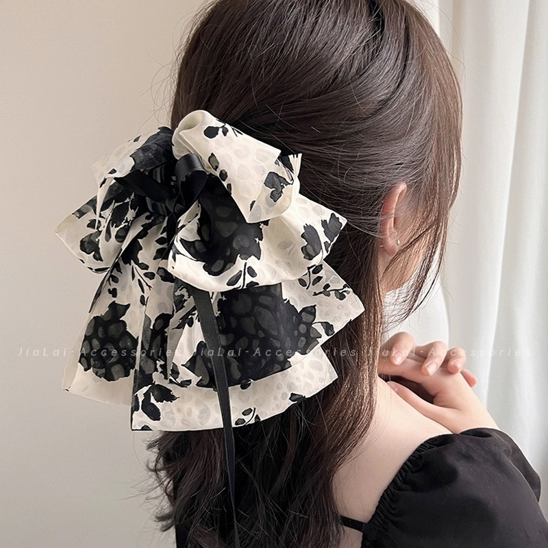 Korea Small Printed Hair Claw  - Women'S Fashion Korea review and price