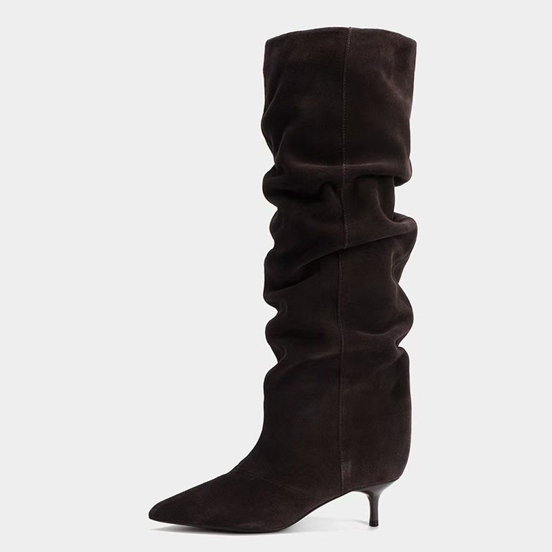 Liyke Runway Fashion Pleated S - Women'S Fashion Knee High Boots review and price