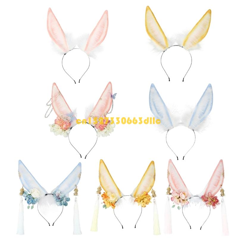 Adjustable Plush Rabbit Ears H - Women Fashion Photoshoot review and price